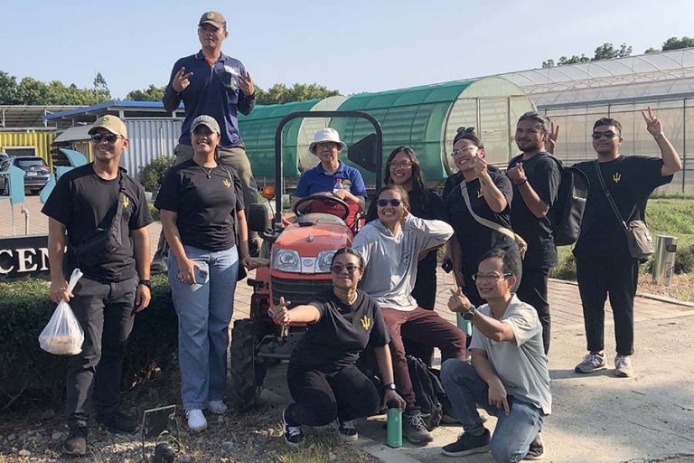 1120703 University of Guam Sends Group to NPUST for Practical Training on VR and Agriculture Technology