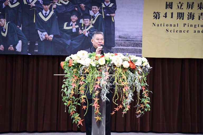 Remarks by the acting president of the Sarawak Taiwan Graduates Association, Bong Kheng Liong