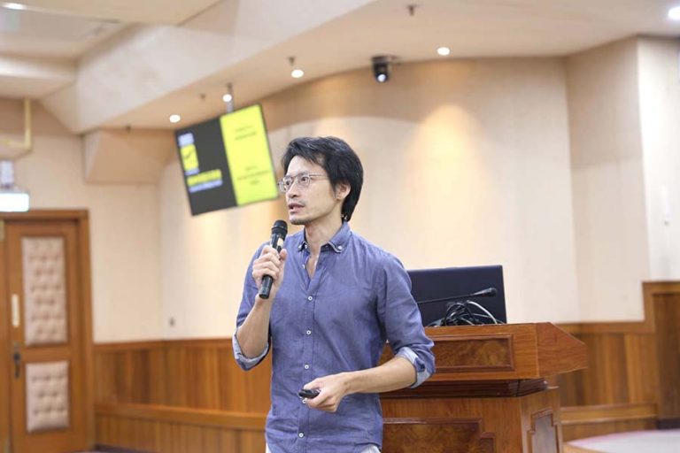 Language center teacher share language learning resources
