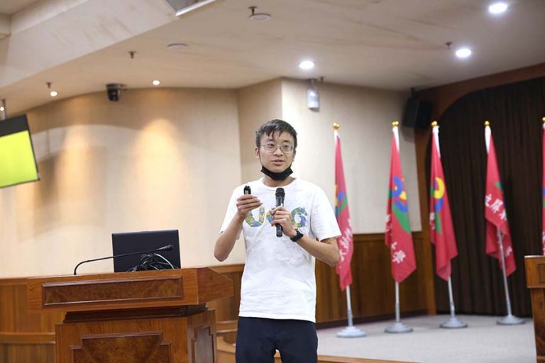No-Ya Luo from Department of Plant Industry share learning experiemce in Guam