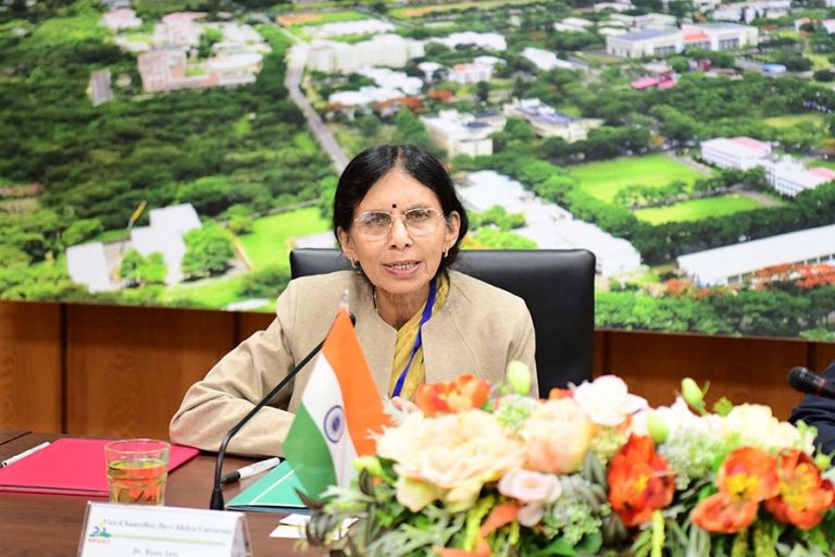 Remarks by DAVV Vice Chansellor Dr. Renu Jain