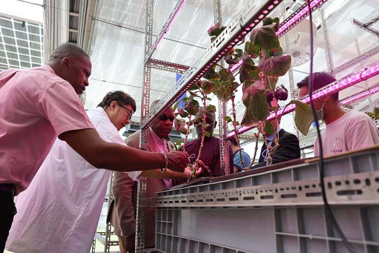 St. Lucia’s Minister of Agriculture Visits NPUST