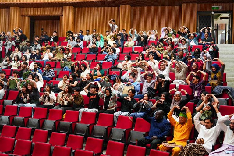 It attracts international students from different countries to join the event