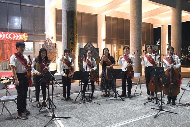 屏科大管弦樂團為活動帶來動人表演