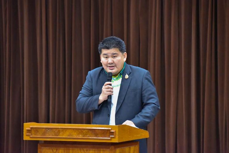 泰國農業大學人資發展副校長Dr.-Tanin-Kongsila致詞