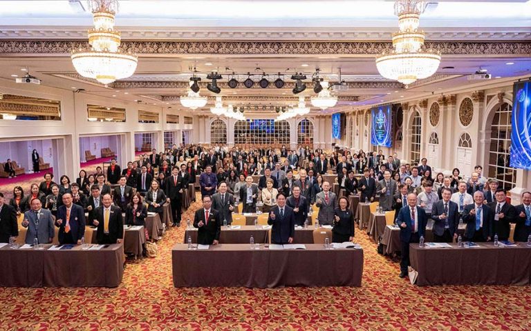 828（三）率先開啟臺泰教育論壇於Mandarin-Hotel-Bangkok隆重展開，以「轉型高等教育：合作創新提升全球競爭力」為主題